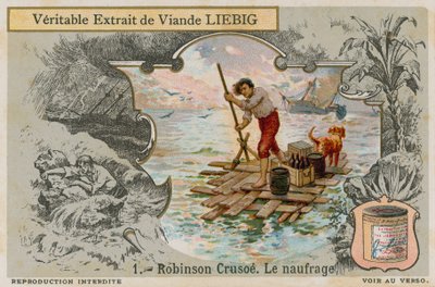 Robinson Crusoe nach dem Schiffbruch von European School